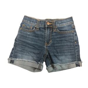 Old navy girls' denim shorts Jean blue cuff